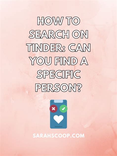 Find someone on tinder by their name